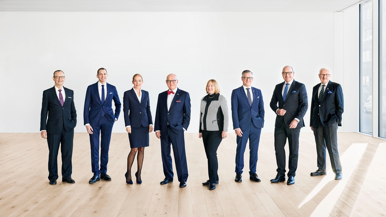 De raad van commissarissen van de Endress+Hauser Group