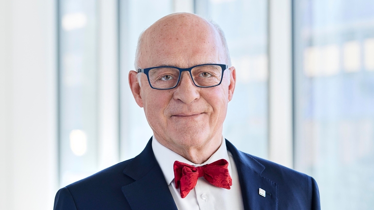 Dr. Klaus Endress, voorzitter van de raad van commissarissen van de Endress+Hauser Group.