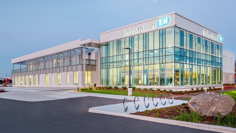 Le nouveau centre d'expérience client d'Endress+Hauser à Burlington, Canada (Ontario)