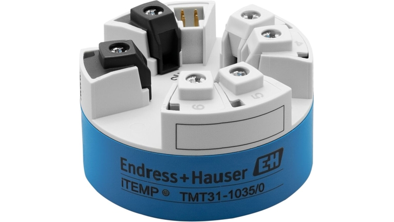 Transmetteur pour tête de sonde iTEMP TMT31 avec bornes à vis optimisées