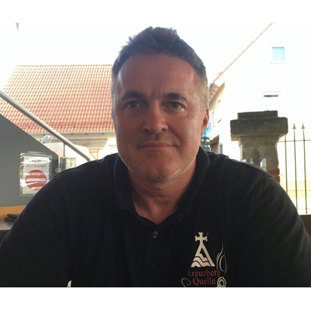 Jürgen Ackermann, bedrijfsleider van Kreuzberg Quelle Ackermann GmbH
