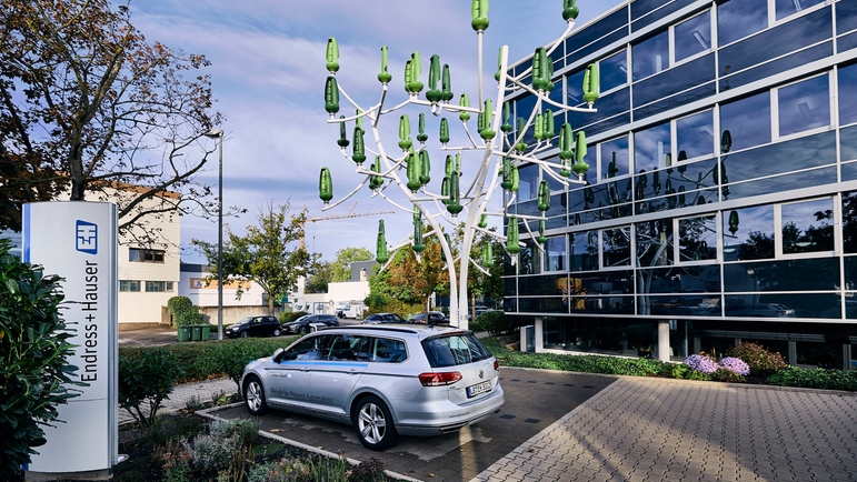 Elektrische voertuigen zijn een integraal onderdeel van de duurzaamheidsinspanningen van Endress+Hauser.