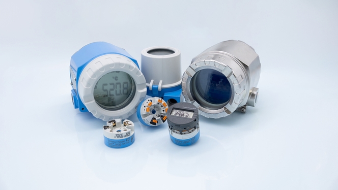Assortiment temperatuurtransmitters digitaal