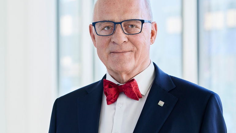Klaus Endress, PDG de longue date et président du Supervisory Board du groupe Endress+Hauser