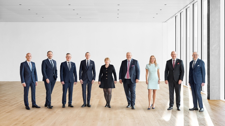 Der Verwaltungsrat der Endress+Hauser Gruppe.