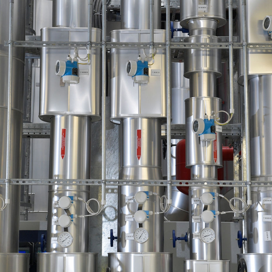 Technologie de mesure pour la production et la distribution de vapeur