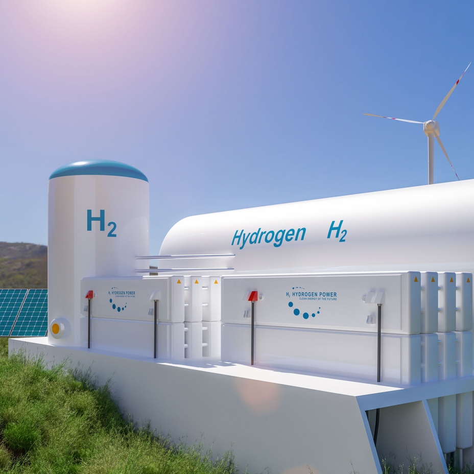 Anlage für Grünen Wasserstoff