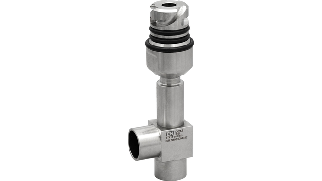Hygienic elbow thermowell